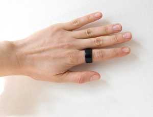 Anillo de Madera Pulida Hecho a Mano Estilo Rústico, Banda de Dedo de Madera Natural, Estilo Bohemio, Ligero, Unisex, Decoración de Pared para el Hogar, Boda - Product Image 1