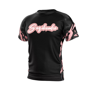 เสื้อรัดกล้ามเนื้อแขนยาวสำหรับผู้ชาย Saqibandco สีขาว-เหลือง ลายหัวกะโหลกและดอกกุหลาบ ทรงพอดีตัว ยืดหยุ่น น้ำหนักเบา แห้งเร็ว เหมาะสำหรับศิลปะการต่อสู้ - Product Image 5