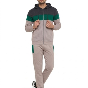 Conjunto Deportivo Informal Unisex para Invierno, para Entrenamiento y Gimnasio, Transpirable, 100% Algodón, con Capucha, Ligero, Corte Regular - Product Image 2