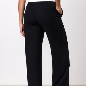 Pantalon de jogging mi-long en coton pour femme, coupe-vent, élastique, respirant, séchage rapide, grandes tailles, impression de logo personnalisée, vente en gros, bas de sport - Product Image 2