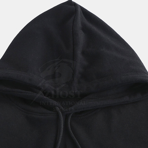 Sweat-shirt à capuche color block pour homme, coupe classique, en coton, avec poche, style streetwear décontracté, hiver, logo frontal, séchage rapide, 500 g/m² - Product Image 4
