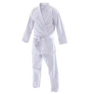 Uniforme de karaté en coton blanc de haute qualité personnalisé, approuvé par la WKF, séchage rapide, respirant, léger, unisexe, adulte, arts martiaux - Product Image 2