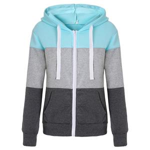 Sudadera con Capucha Estampada para Mujer, 100% Algodón, Anti-Pilling, Transpirable, con Logotipo Frontal, Venta al Por Mayor - Product Image 2