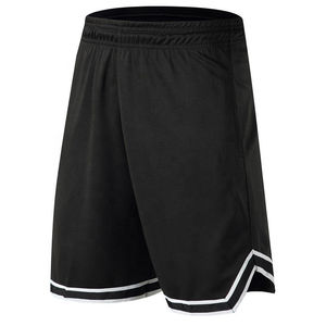Shorts de basketball pour hommes, unis, décontractés, avec poche en maille imprimée, style urbain hip-hop, grandes tailles, séchage rapide, respirants, coupe décontractée - Product Image 5