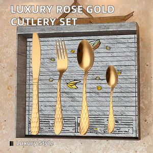 Ensemble d'ustensiles de service de table de qualité supérieure, conçu pour les grandes dîners festifs et les dîners apaisants en cuisine, assurant un usage quotidien confortable - Product Image 4