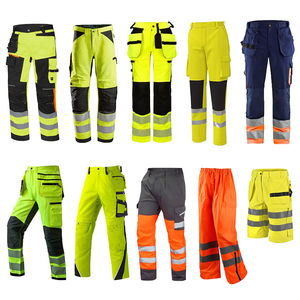 Pantalon de travail pour hommes, pantalon cargo de jogging multicolores, vêtements de travail réfléchissants, résistants - Product Image 4