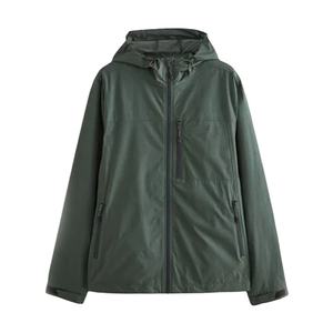 เสื้อแจ็กเก็ตทรงพองสำหรับผู้ชายเสื้อโค้ทผ้าใบมีซิปปิดขนาดพิเศษพิมพ์ลายตามสั่ง - Product Image 1