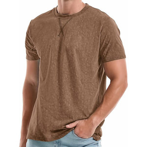T-shirt Summer Unisex Ice Silk Cotton Material Breathable Blank Short Sleeve <b>Tee</b> for Printing - Product Image 6