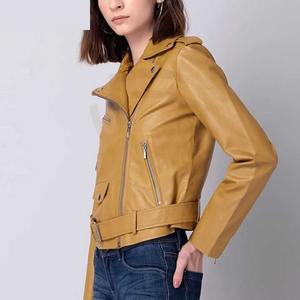 Chaqueta de Cuero de Manga Larga con Logotipo Personalizado, Diseño de Alta Calidad, Crea Tu Propio Estilo, Chaquetas de Cuero para Mujer - Product Image 5
