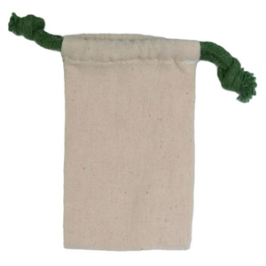 Bolsa de Lona con Cordón 100% Orgánica de Lino y Algodón, Ecológica, Pequeña, Reutilizable, Reciclable y Económica para Promociones - Product Image 4