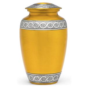 Urna Funeraria Eternal Harmony, Urna Conmemorativa Grande Hecha a Mano para Cenizas Humanas, Acabado Elegante, Bolsa de Terciopelo, Fábrica OEM ODM - Product Image 1