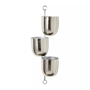 Jarrón de Flores de Aluminio Martillado Hecho a Mano, Moderno y Decorativo, Ecológico, para Mesa o Suelo, para Bodas, Hogar y Comedor - Product Image 2