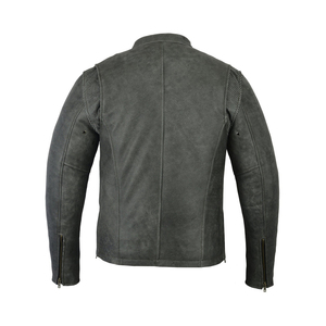 Factory Direct Men Leather <b>Jacket</b> Stylish Casual Everyday Outwear Premium Quality <b>Slim</b> <b>Fit</b> Fashion Leather <b>Jacket</b> - Product Image 4