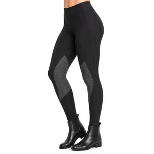 Culottes d'équitation à ajustement parfait, leggings de compression, séchage rapide, respirantes, vêtements d'équitation OEM, jodhpurs pour femmes - Product Image 4