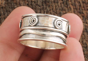 Anillo de Plata de Ley 925, Anillo Sencillo para Hombre y Mujer, Anillo de Boda Clásico, Fabricante de Joyería al por Mayor, Anillo Fino Minimalista Personalizado - Product Image 4