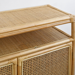 Mueble de Ratán Moderno Directo de Fábrica, Gabinete de Almacenamiento de Múltiples Niveles para Sala de Estar, Hogar, Bar, Hotel, Resort - Product Image 5