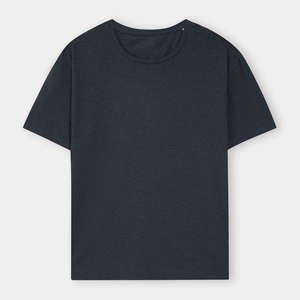 Camisetas Personalizables de Cuello Redondo 100% Algodón para Hombre, Corte Largo y Holgado, Diseño de Serigrafía Personalizado para Hombre y Mujer - Product Image 1