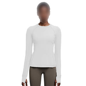 Nueva Colección 2026: Camiseta de Yoga para Mujer, Informal, Holgada, Deportiva, Transpirable, con Mangas Cortas, Tallas Grandes - Product Image 1