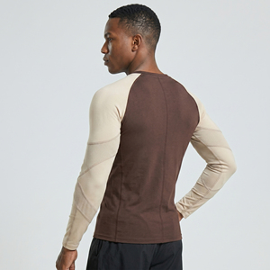 Custom Made <b>Men's</b> Long Sleeve Rash Guard Winter Full Sleeve Breathable Quick Dry <b>Compression</b> <b>Shirt</b> Spandex/Polyester Custom - Product Image 5
