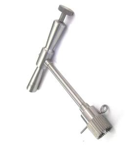 Trefin chirurgical manuel en acier inoxydable Horsley pour prélèvement osseux, usage vétérinaire et orthopédique hospitalier par Dentavex - Product Image 2