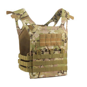 Chaleco Táctico Ligero para Guardias de Seguridad, Resistente a Cortes y Puñaladas, con Placa Antipuñaladas Separada, Estilo Camuflaje - Product Image 1