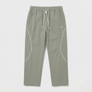 Conjunto Deportivo de Nylon de Alta Calidad con Logotipo Personalizado para Hombre, Chaqueta Cortavientos y Pantalones Deportivos, Secado Rápido, Poliéster, Ropa de Otoño - Product Image 4