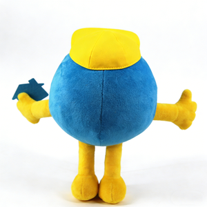 Peluche personalizado de personaje redondo de dibujos animados para promoción inmobiliaria, muñeco de peluche personalizado suave. - Product Image 2