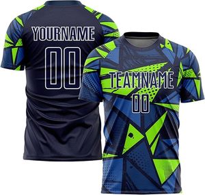 Maillots de football et de football américain de la nouvelle saison avec logo personnalisé, 100% polyester, options de couleur personnalisées pour l'équipe, vêtements de sport de haute qualité - Product Image 2