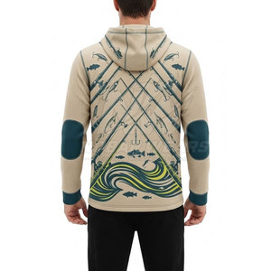 Sudadera con Capucha para Pesca, Manga Larga, Ropa Deportiva para Exteriores con Protección Solar para Pesca, Camping, Senderismo, Navegación y Viajes - Product Image 6