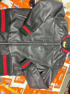 Veste universitaire en cuir de qualité supérieure, confortable, style baseball universitaire en satin, imperméable, style hiver, fourrure, vente en gros - Product Image 6