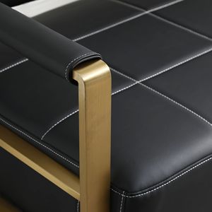 Divano Moderno a 2 Posti da 147 cm per Spazi Ristretti, in Ecopelle, Design Nuovo per Soggiorno - Product Image 5