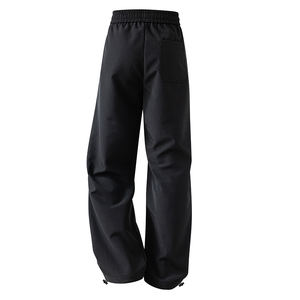 กางเกงคาร์โก้ลำลองทรงหลวมสำหรับผู้ชาย กางเกงขายาวสำหรับฤดูหนาว ไซส์ใหญ่ถึง 6XL เอวกลาง ทรงตรง ผ้าทอ 100% โพลีเอสเตอร์ - Product Image 3