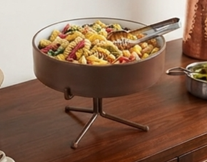 Soporte de placa de metal minimalista para uso en mesa Diseño elegante y resistente Ideal para utensilios de cocina y exhibición de restaurante de alta calidad - Product Image 5