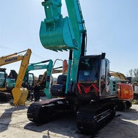 Excavatrice sur chenilles Hitachi ZX200-5A de marque haut de gamme, fidélité d'usine d'origine, excellente, 20 tonnes, hydraulique, à vendre