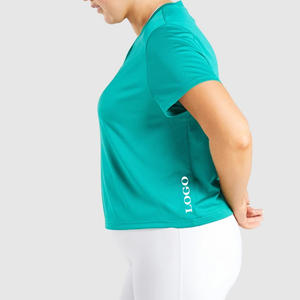 Camiseta Moderna para Mujer, Estilo Urbano, Corte Holgado, Informal y a la Moda, Manga Corta / Camiseta Informal para Mujer, Directo de Fábrica OEM, a la Moda - Product Image 4