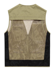 Chaleco Multibolsillos Cortavientos Casual de Otoño, Chaleco de Pesca Duradero para Exteriores, Chaleco sin Mangas Personalizado para Golf y Fotografía, Chaleco para Hombre - Product Image 5