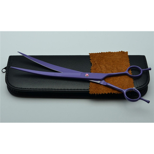 Tijeras de Peluquería de Acero Inoxidable, Cuchillas Afiladas, Tijeras para Cortar el Cabello, Mango Largo, Tijeras de Barbería para Salón, para Diestros, Profesionales - Product Image 6
