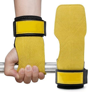 Band of Brother Guantes de levantamiento de pesas con correas de agarre PRO de alta resistencia para ejercicio con barra, alternativa a los Power Hooks para peso muerto - Product Image 1