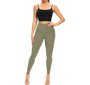 High-Waist Eco-Friendly Yoga Leggings Premium Quality Seamless Knitted Lightweight - Product Image 1