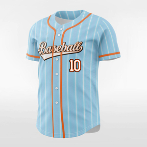 Maillot de baseball respirant style vintage, sublimé, design personnalisé, entièrement boutonné, tenue d'équipe pour la mode sportive rétro 2026 - Product Image 4