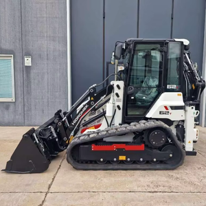 รถตักล้อยางไฮโดรมีค HMK62T แบบตีนตะขาบ เครื่องยนต์ดีเซลเพอร์กินส์ กระบอกไฮดรอลิก HYDAC มอเตอร์ PLC ชุดขับเคลื่อนสกิดสเตียร์ - Product Image 1