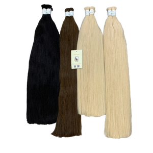 Extensions de cheveux Remy de haute qualité Vietnamien Premium Blond et Styles droits naturels foncés Double vague d'eau étirée blanchie - Product Image 1