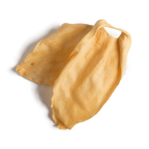 Friandises à mâcher naturelles et biologiques pour chiens, riches en protéines, en forme de mini-bâtonnets tressés et d'oreilles de bœuf séchées - Product Image 5