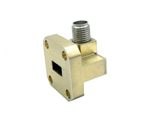 ตัวแปลงสัญญาณ WR-28 แบบ Waveguide เป็น Coax พร้อมช่องส่งสัญญาณผ่านตัวเชื่อมต่อ RF บล็อกอะลูมิเนียมสำหรับแปลงสัญญาณ - Product Image 3