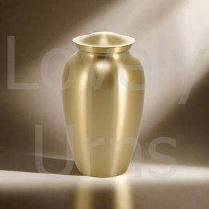 Urna Funeraria Clásica de Bronce Grande para Cremación, Urna Conmemorativa de Metal para Cenizas Humanas, Proveedor de Fábrica OEM ODM - Product Image 2