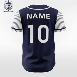 Camiseta de Béisbol Bordada Vintage para Hombre, Jersey de Béisbol Personalizado con Envío y Entrega - Product Image 4