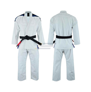 <b>Blue</b> Comfortable Cotton Judo Uniform Handmade Good Selling Premium Quality Unisex Adult for Karate Newest Custom Logo OEM - Product Image 1