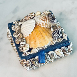 Sea <b>shell</b> jewlery boxes various design handmade trinket box from natural seashell competitive price - Product Image 6