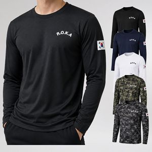 โรก้า สปอร์ตเสื้อยืดแขนยาวตาข่ายระบายอากาศแห้งเร็วน้ำหนักเบาผู้ชายลำลองออกกำลังกายสวมใส่ทุกวันพิมพ์ลายสำหรับทุกเพศ - Product Image 5