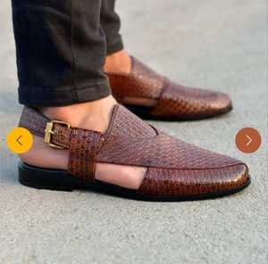 Sandales artisanales marron pour hommes, de qualité supérieure, confortables et légères, à prix bas et faible MOQ. - Product Image 5
